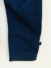 Load image into Gallery viewer, 1971 Reiss Men’s Button Up Raincoat | L | Blue