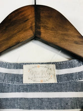 Load image into Gallery viewer, Nhai May Women's Striped Midi Shift Dress | M UK10-12 | Grey