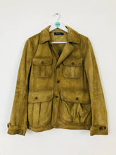 Load image into Gallery viewer, Ralph Lauren Polo Womens Vintage Suede Leather Jacket | UK10 | Brown