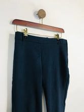 Load image into Gallery viewer, Zara Women's Cotton Smart Casual Trousers | S UK8 | Blue