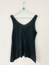 Load image into Gallery viewer, Jigsaw Women’s Embroidered Bow Tank Top | L UK14 | Grey