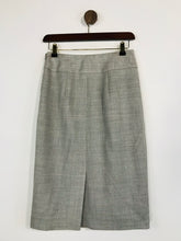 Load image into Gallery viewer, Hobbs Women's Wool Fitted Pencil Skirt | UK8 | Grey