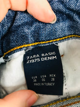 Load image into Gallery viewer, Zara Women’s Distressed Ripped Skinny Jeans | 38 UK10 | Blue