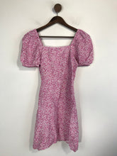 Load image into Gallery viewer, & Other Stories Women's Linen Floral Mini Dress | EU34 UK6 | Pink
