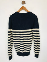 Load image into Gallery viewer, Zara Man Men's Cotton Striped Cardigan | M | Blue