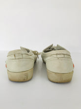 Load image into Gallery viewer, Softinos Women’s Lace Up Plimsoll Trainer | UK5 | Cream