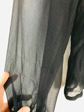 Load image into Gallery viewer, Lipsy Women's Long Sleeve Pleated Blouse | UK8 | Black