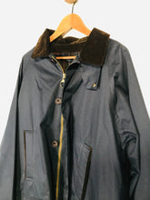 Load image into Gallery viewer, Barbour Men's Hunting Jacket Overcoat Coat | L | Blue