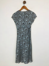 Load image into Gallery viewer, Karen Millen Women's Floral Sheath Dress | UK10  | Blue