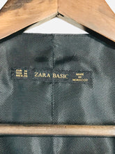 Load image into Gallery viewer, Zara Women's Waistcoat Jacket | M UK10-12 | Black