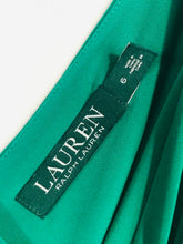 Load image into Gallery viewer, Ralph Lauren Women's Smart Ruched Sheath Dress | UK6 | Green