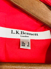Load image into Gallery viewer, L.K. Bennett Women's Smart Wrap Sheath Dress | UK6 | Orange
