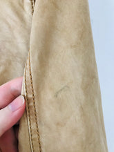 Load image into Gallery viewer, Rino & Pelle Women’s Leather Biker Bomber Jacket | 38 UK10 | Tan Brown
