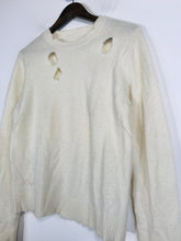 Load image into Gallery viewer, Zadig & Voltaire Women's Wool Distressed Jumper | XS UK6-8 | Beige