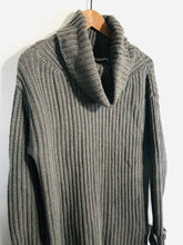 Load image into Gallery viewer, Wuli:Luu Women's Knit Roll Neck Jumper NWT | UK10 | Grey