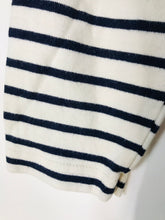Load image into Gallery viewer, Joules Women's Striped 3/4 Sleeve T-Shirt | UK12 | White