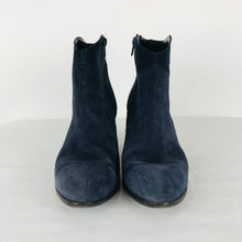 Load image into Gallery viewer, Dune Womens Heeled Ankle Boots | EU40 UK7 | Blue