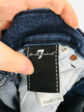 Load image into Gallery viewer, 7 For All Mankind Women’s Stretch Slim Skinny Jeans | 29 UK10-12 | Blue