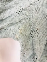 Load image into Gallery viewer, Boden Women’s Silk Knit Collared Cardigan Top | UK14 | Blue