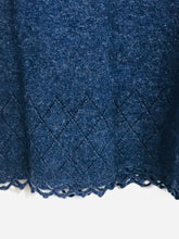 Load image into Gallery viewer, Monsoon Women's Knit Maxi Skirt | UK14 | Blue