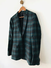 Load image into Gallery viewer, Paul Smith Men's Check Wool Blazer Jacket | 36/46 | Green