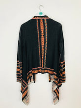 Load image into Gallery viewer, Guinevere Women’s Draped Knit Shawl Cardigan | M | Grey