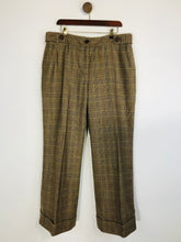 Load image into Gallery viewer, Boden Women's High Waist Wide Leg Smart Trousers | UK18 | Brown