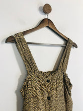 Load image into Gallery viewer, Topshop Women's Leopard Print Button-Up Maxi Dress | UK10 | Multicoloured