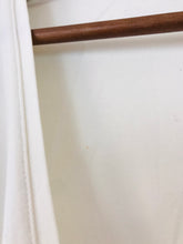 Load image into Gallery viewer, Boss Hugo Boss Women’s V-Neck Wrap Blouse Top | UK12-14 | Cream White