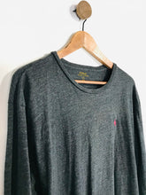 Load image into Gallery viewer, Polo Ralph Lauren Men's Cotton Long Sleeve T-Shirt | L | Grey