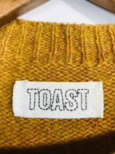 Load image into Gallery viewer, Toast Women's Wool Jumper | S UK8 | Yellow