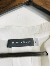 Load image into Gallery viewer, Mint Velvet Women's Long Sleeve Blouse | S UK8 | White