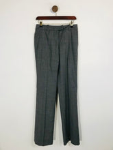 Load image into Gallery viewer, Faconnable Women's High Waist Wide Leg Smart Trousers | UK8 4 | Grey