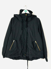 Load image into Gallery viewer, Cambridge Dry Goods Women’s Hooded Rain Coat | L UK14-16 | Blue