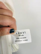 Load image into Gallery viewer, Coast Women's Linen Skirt | UK10 | White