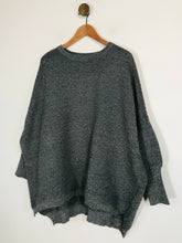 Load image into Gallery viewer, Paisie Women's Balloon Sleeve Ribbed Jumper | L UK14 | Grey