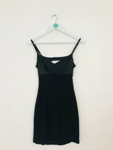 Load image into Gallery viewer, Karen Millen Women’s V-Neck Bodycon Mini Dress | UK8 | Black