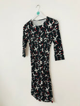 Load image into Gallery viewer, Reiss Women’s Ruched Bodycon Dress | UK8 | Black