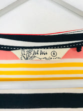 Load image into Gallery viewer, Fat Face Women’s Stripe Knit Button-Up Dress | UK8 | Multi