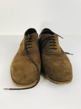 Load image into Gallery viewer, Cos Men's Leather Brogue Flats Shoes | EU41 UK7 | Brown