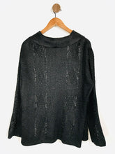 Load image into Gallery viewer, Gina Bacconi Women's Long Sleeve Pleated Blouse | UK14 | Black