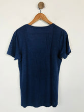 Load image into Gallery viewer, Fat Face Women's Linen T-Shirt | UK10 | Blue