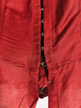 Load image into Gallery viewer, Whistles Women's Boho Corset Tank Top | UK12 | Red