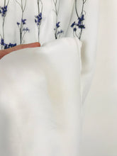 Load image into Gallery viewer, Reiss Women's Floral Pleated Midi Skirt | UK14 | White