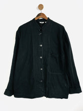Load image into Gallery viewer, Uniqlo Women’s Cotton Button-Up Shirt | L | Black