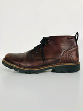 Load image into Gallery viewer, Chrome Men's Leather Lace Up Ankle Boots | UK9 | Brown