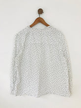 Load image into Gallery viewer, Boden Women's Polka Dot Button Up Blouse | UK22 | White
