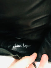 Load image into Gallery viewer, Jesus Lopez Women's Leather Heeled Boots | EU37.5 UK4.5 | Black