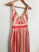 Load image into Gallery viewer, Anthropologie Women's Striped Ribbed A-Line Dress | UK8 | Multicoloured