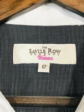 Load image into Gallery viewer, The Savile Row Company Women's Cotton Check Gingham Blouse | UK12 | Multicoloured